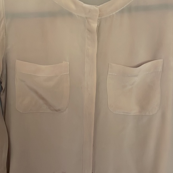 Yigal Azrouel Silk Beige Blouse - Picture 3 of 8